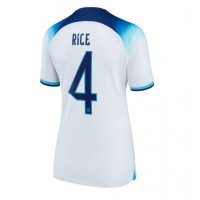 Englanti Declan Rice #4 Kotipaita Naiset MM-kisat 2022 Lyhythihainen